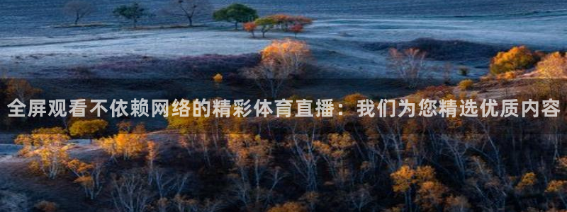 360体育nba直播：全屏观看不依赖网络的精彩体育直播：我们为您精选优质内容